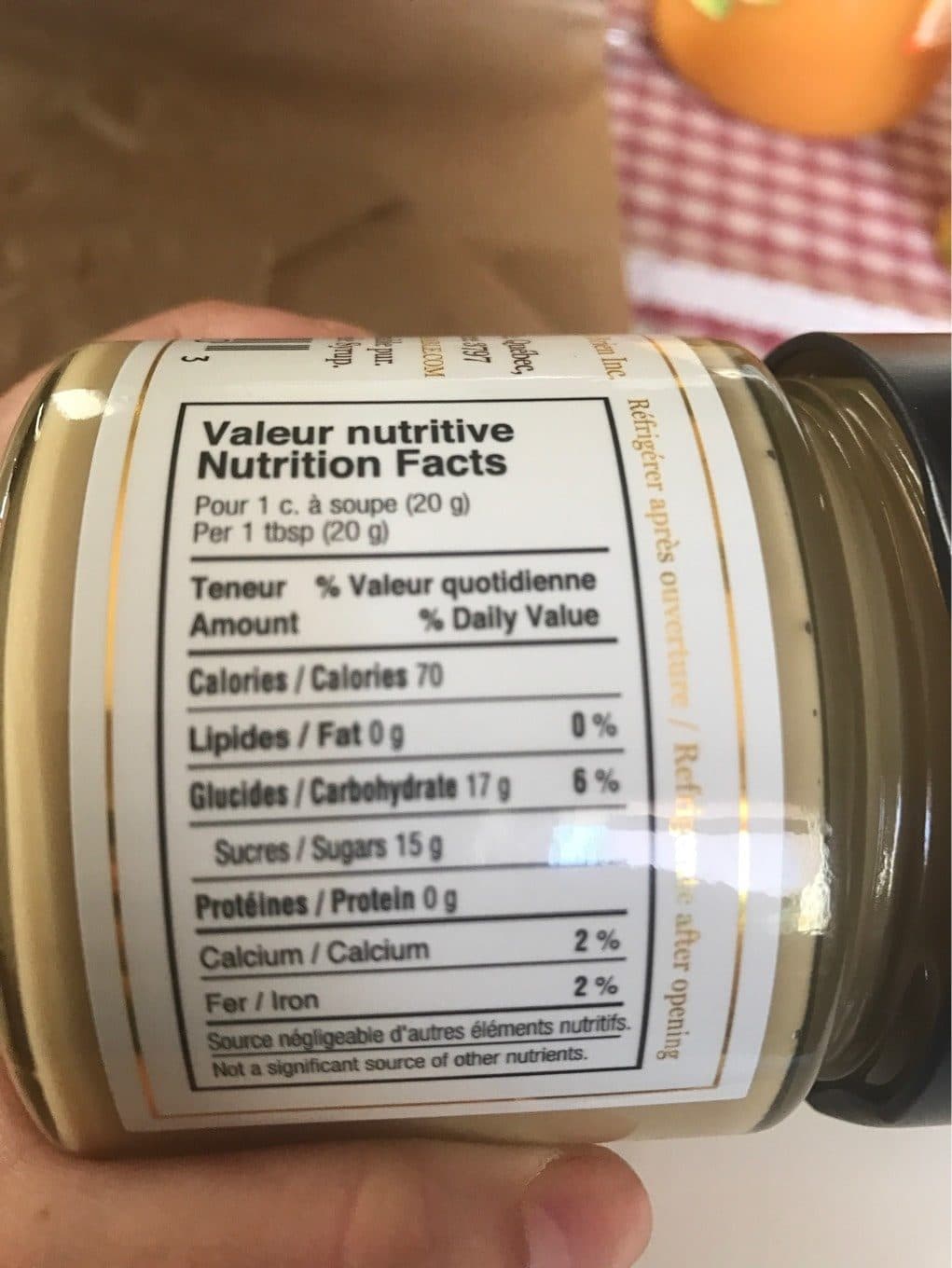 Brien Beurre d'érable packshot