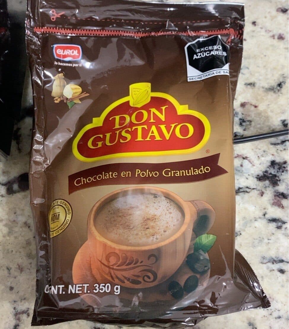 Don gustavo Chocolate en polvo granulado packshot