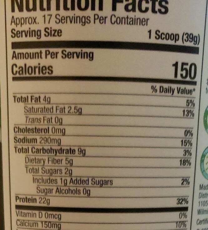 Purely Inspired Organic Protein Plant-Based Protein Powder - Creamy French Vanilla packshot