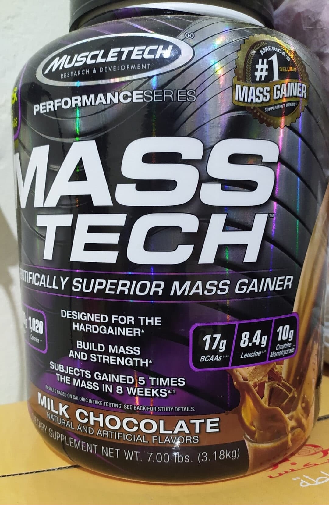 Muscletech Mass tech packshot