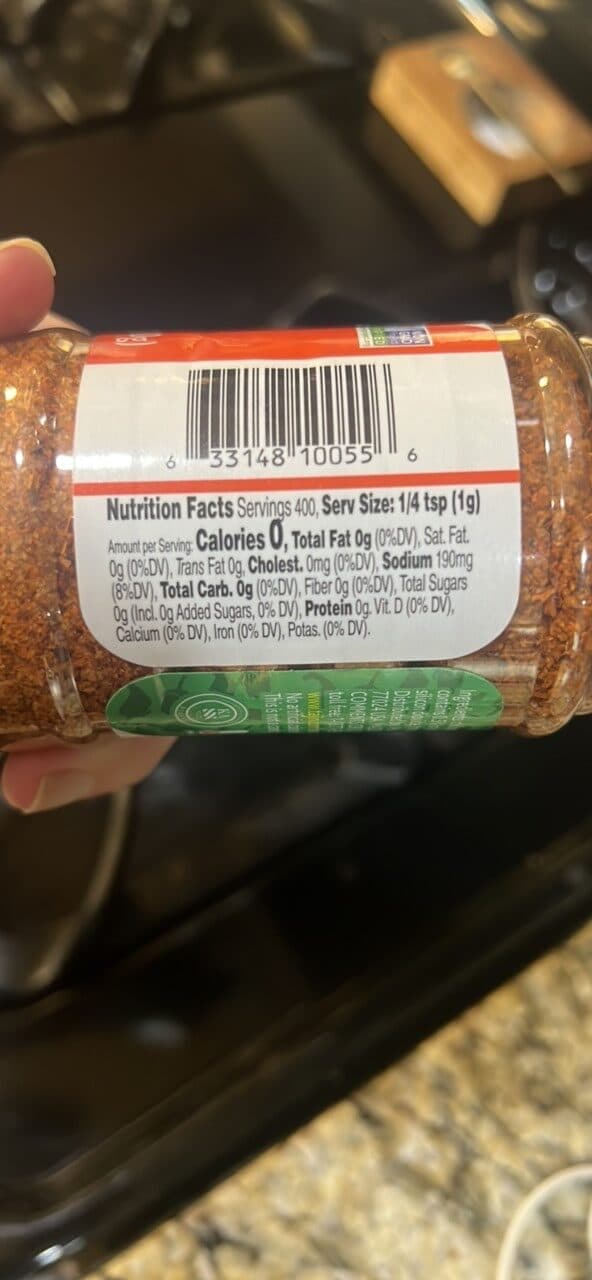 Tajín Chili Seasoning packshot