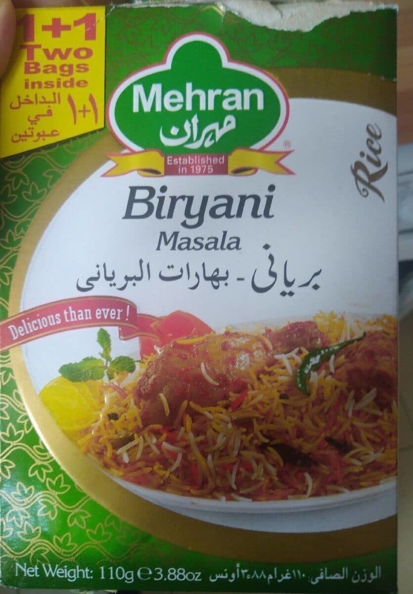 Open Food Facts Épices Biryani Masala packshot