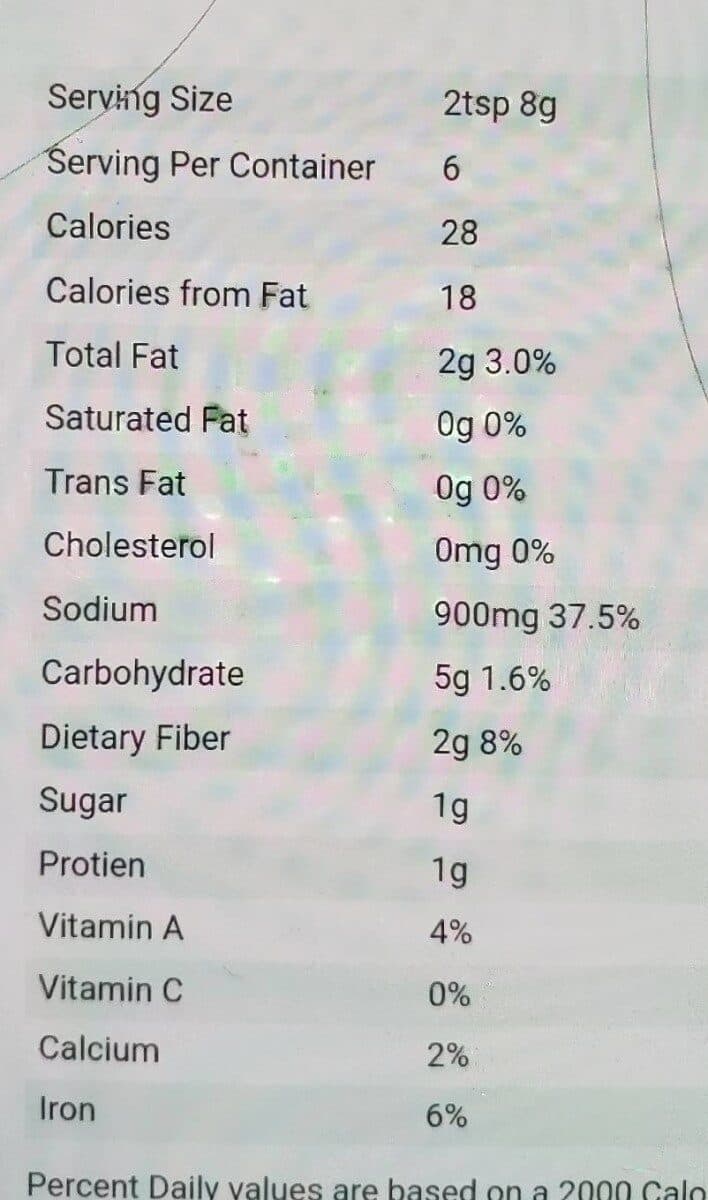 Open Food Facts Épices Biryani Masala packshot