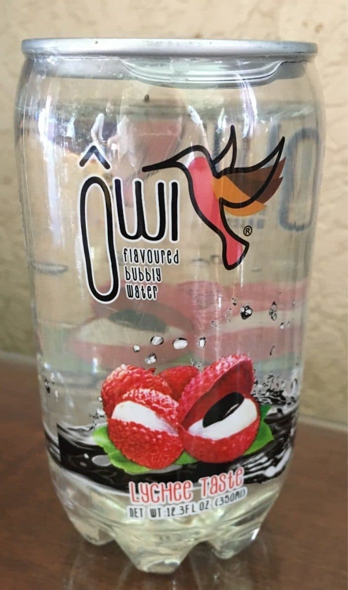 Open Food Facts Flavoured bubbly water packshot