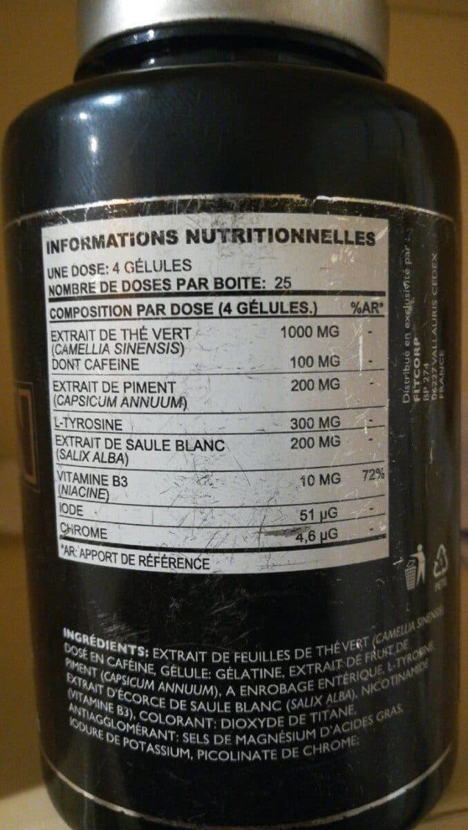 Open Food Facts Red Burn HARDCORE packshot