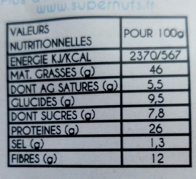 Supernuts Cacahuètes torréfiées a sec Piment d'espelette packshot