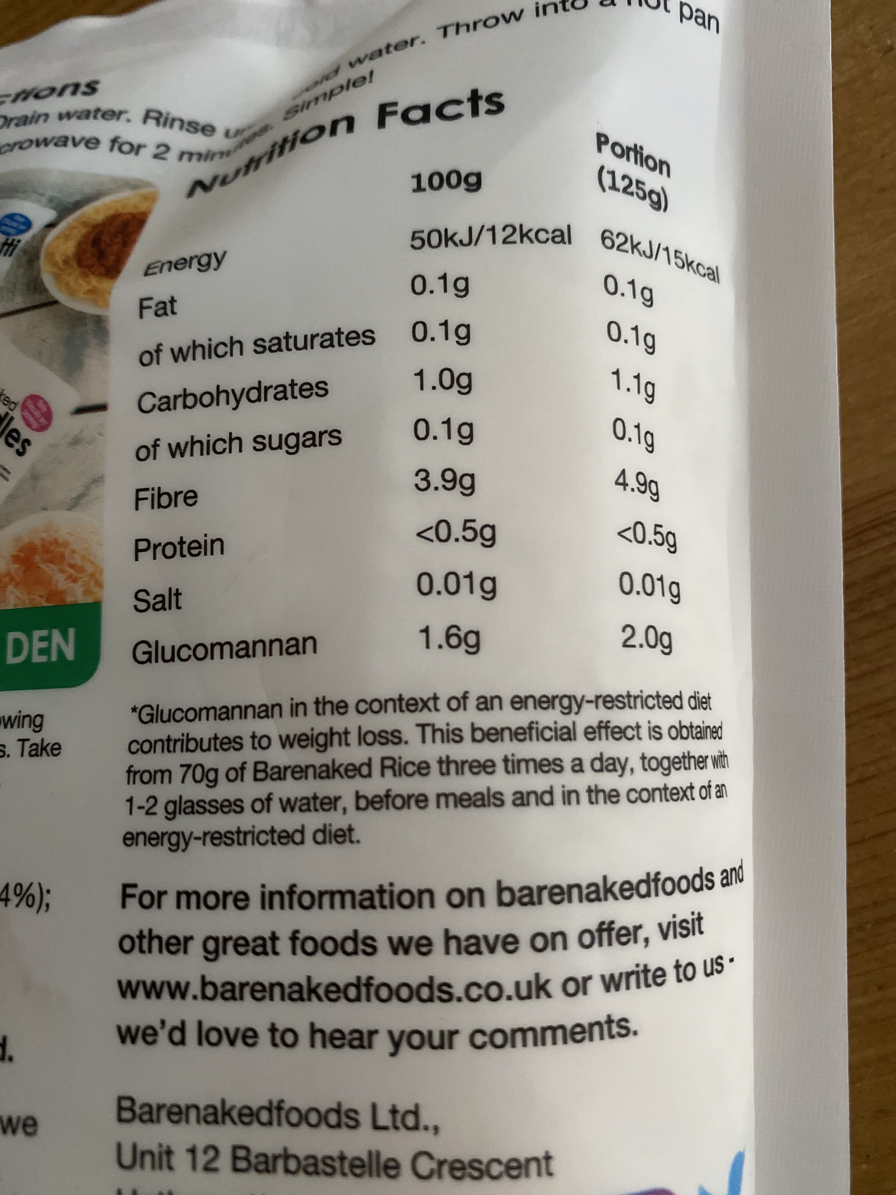 bare naked foods barenaked rice packshot
