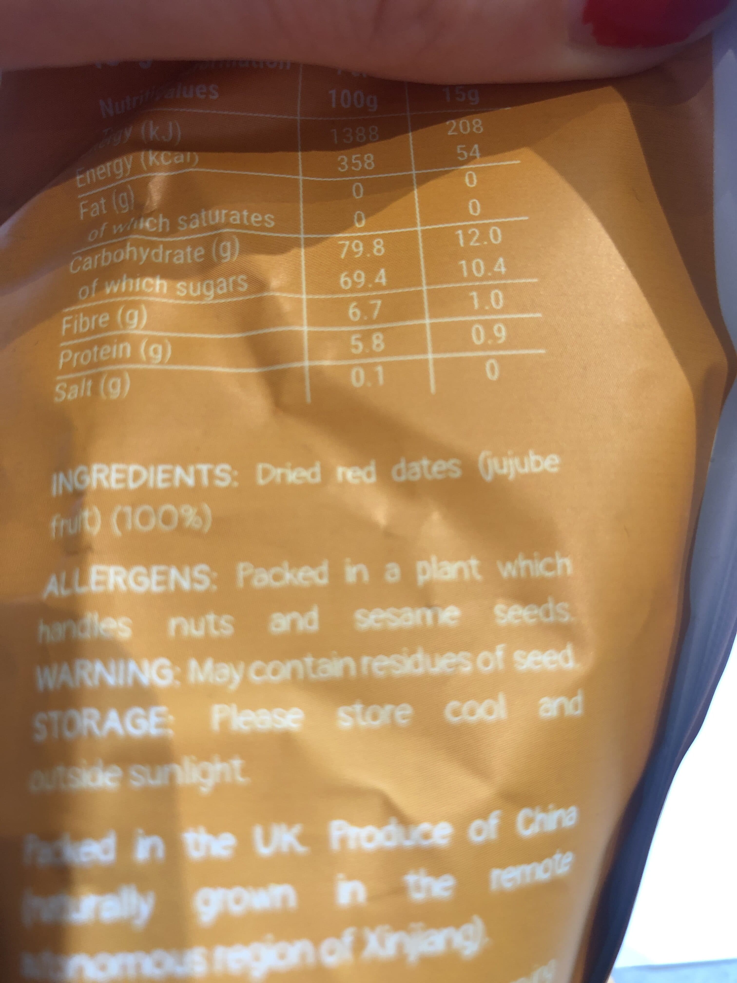 Abakus Foods Red Dates packshot