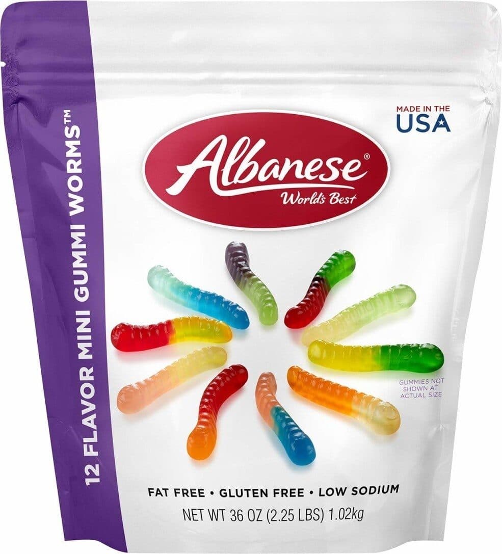 Albanese Gummy Worms packshot