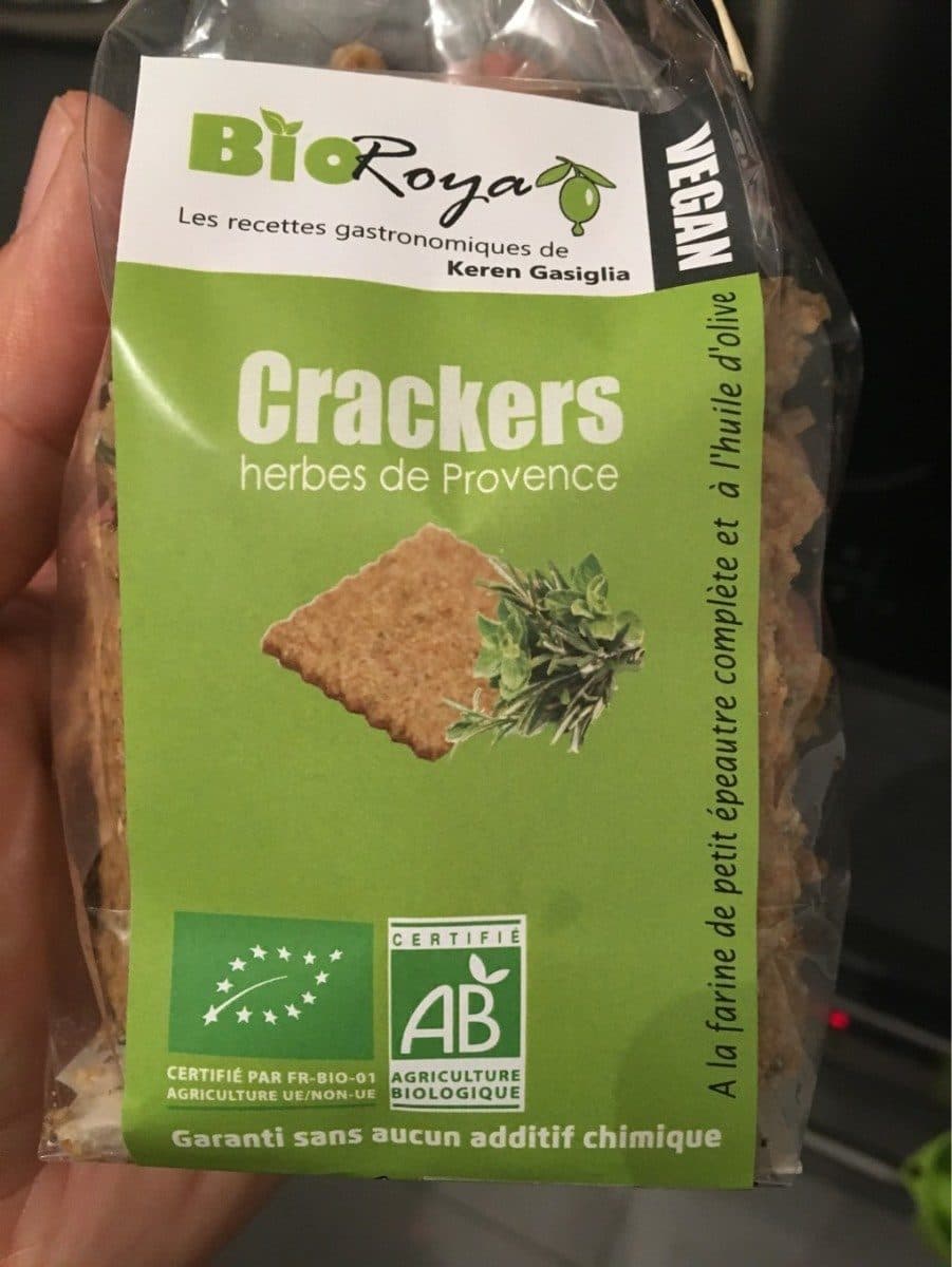 Open Food Facts Crackers herbes de provence packshot