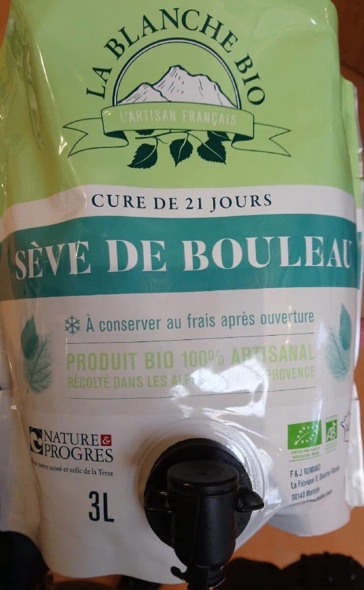 Open Food Facts Sève de bouleau packshot