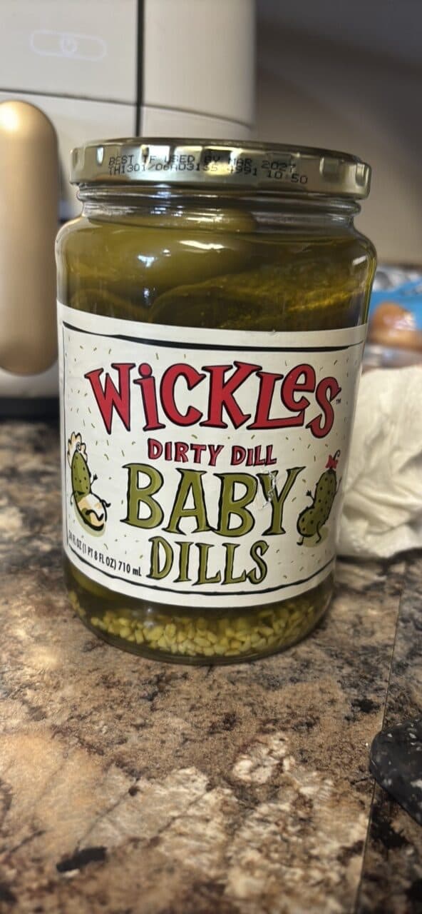 Wickles Dirty Dill Baby Dills packshot