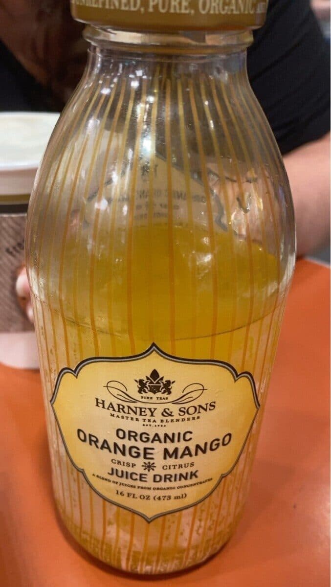 Harney & Sons Tea Corp. Organic orange mango packshot
