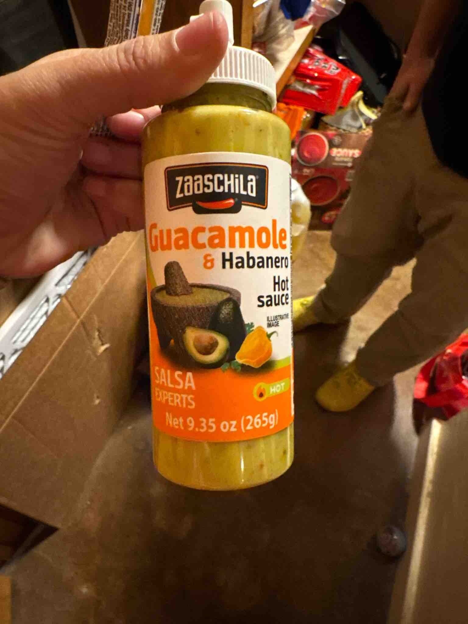 Zaaschila Guacamole & Habanero Hot Sauce packshot