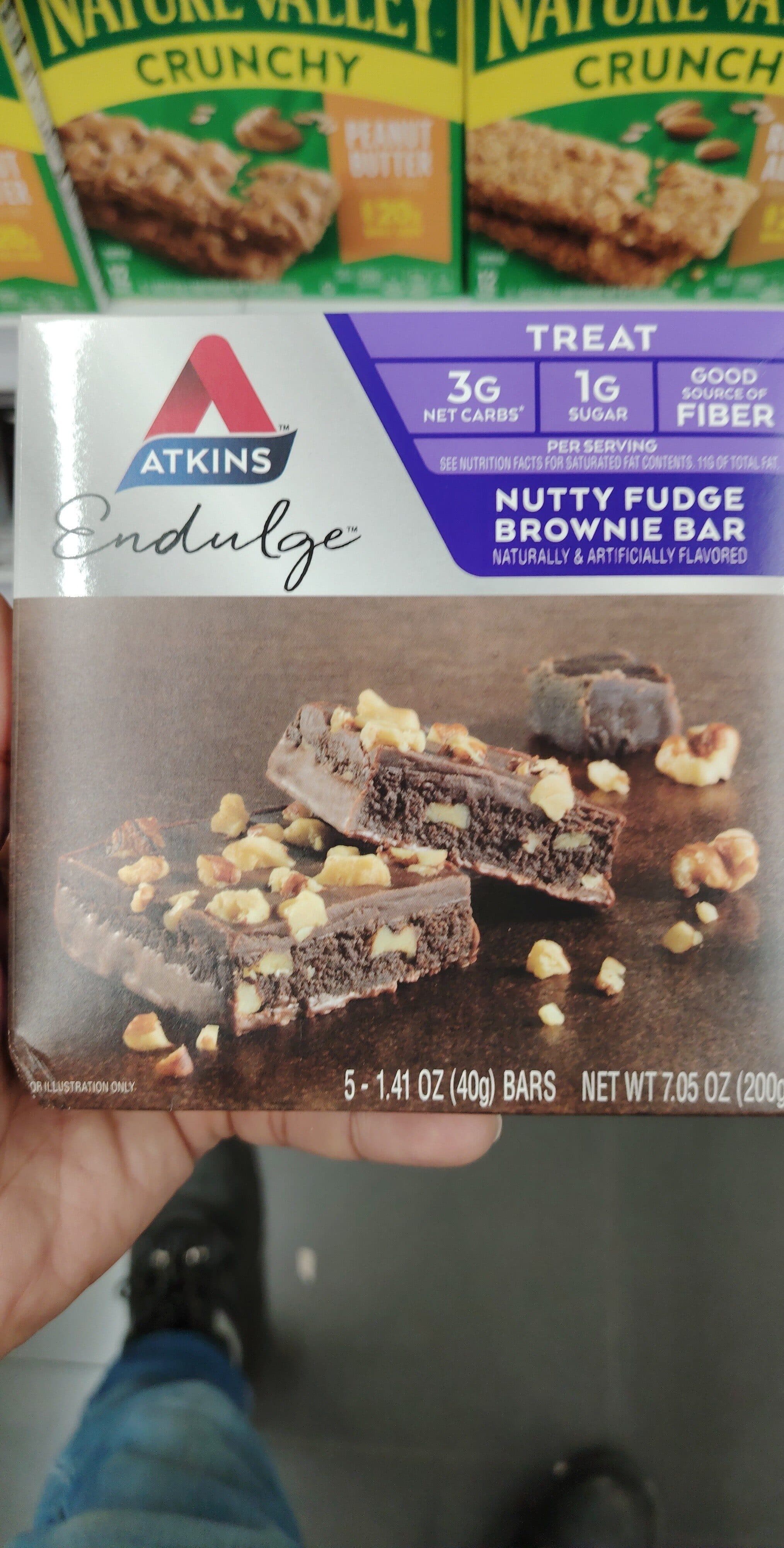 Atkins Endulge treat bar packshot