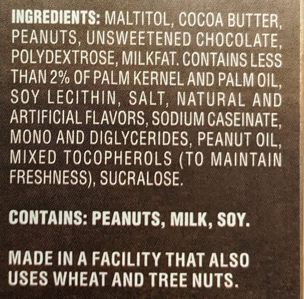 Atkins Peanut Butter Cups packshot