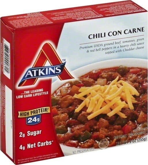 Atkins Chili con carne packshot