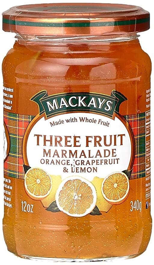 Mackays Three Fruit Marmalade - Orange, Grapefruit & Lemon packshot