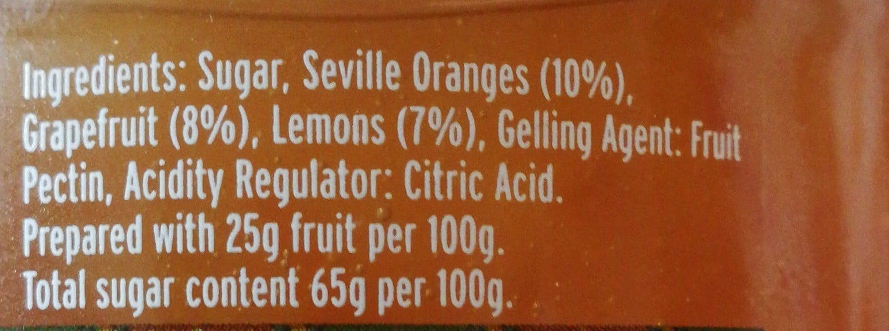 Mackays Three Fruit Marmalade - Orange, Grapefruit & Lemon packshot