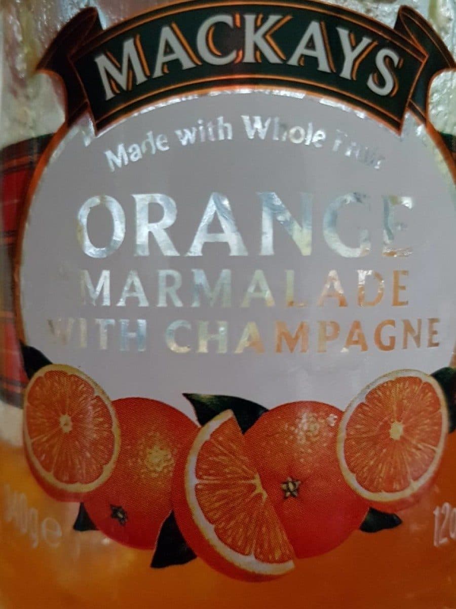 Mackays Mackays Orange Marmalade with Champagne packshot