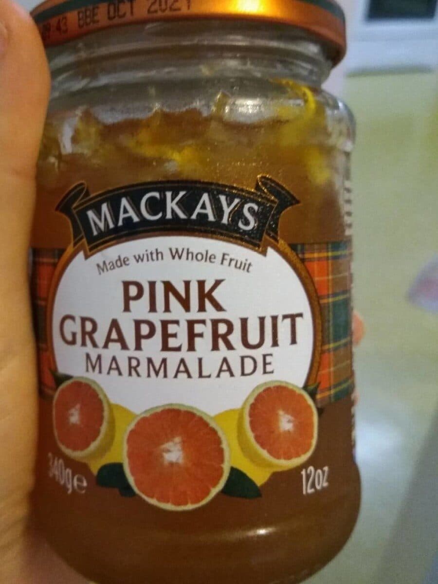 Mackays Pink Grapefruit Marmalade packshot