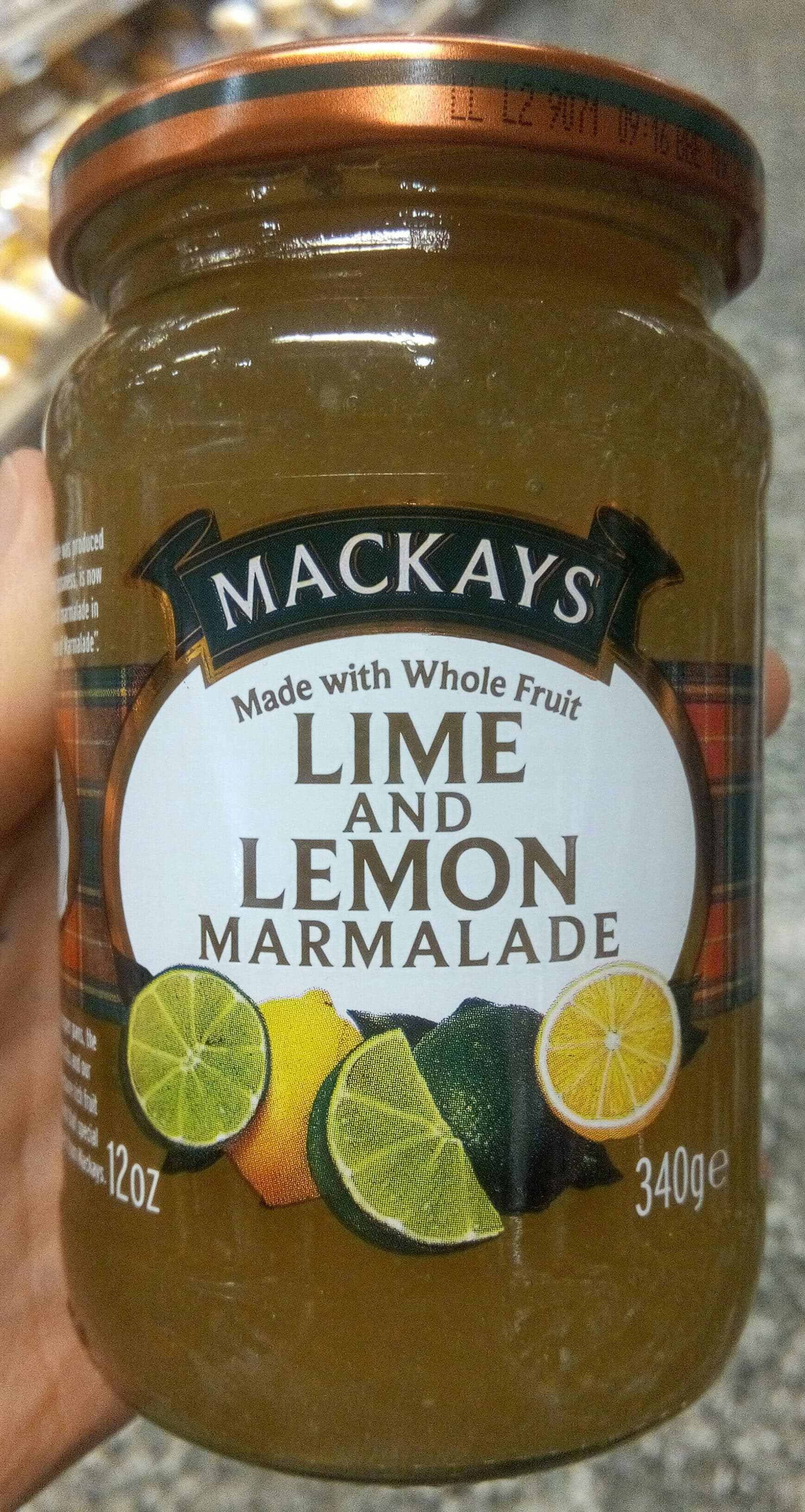 Mackays Lime And Lemon Marmalade packshot