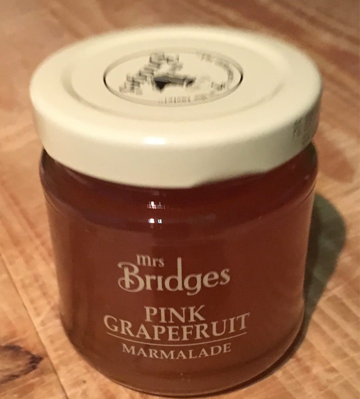Mrs Bridges Pink grapefruit marmelade packshot