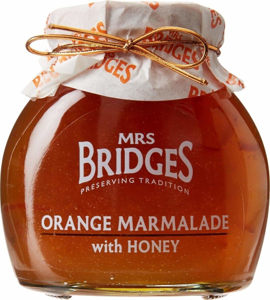 Mrs Bridges Orange marmalade with honey packshot