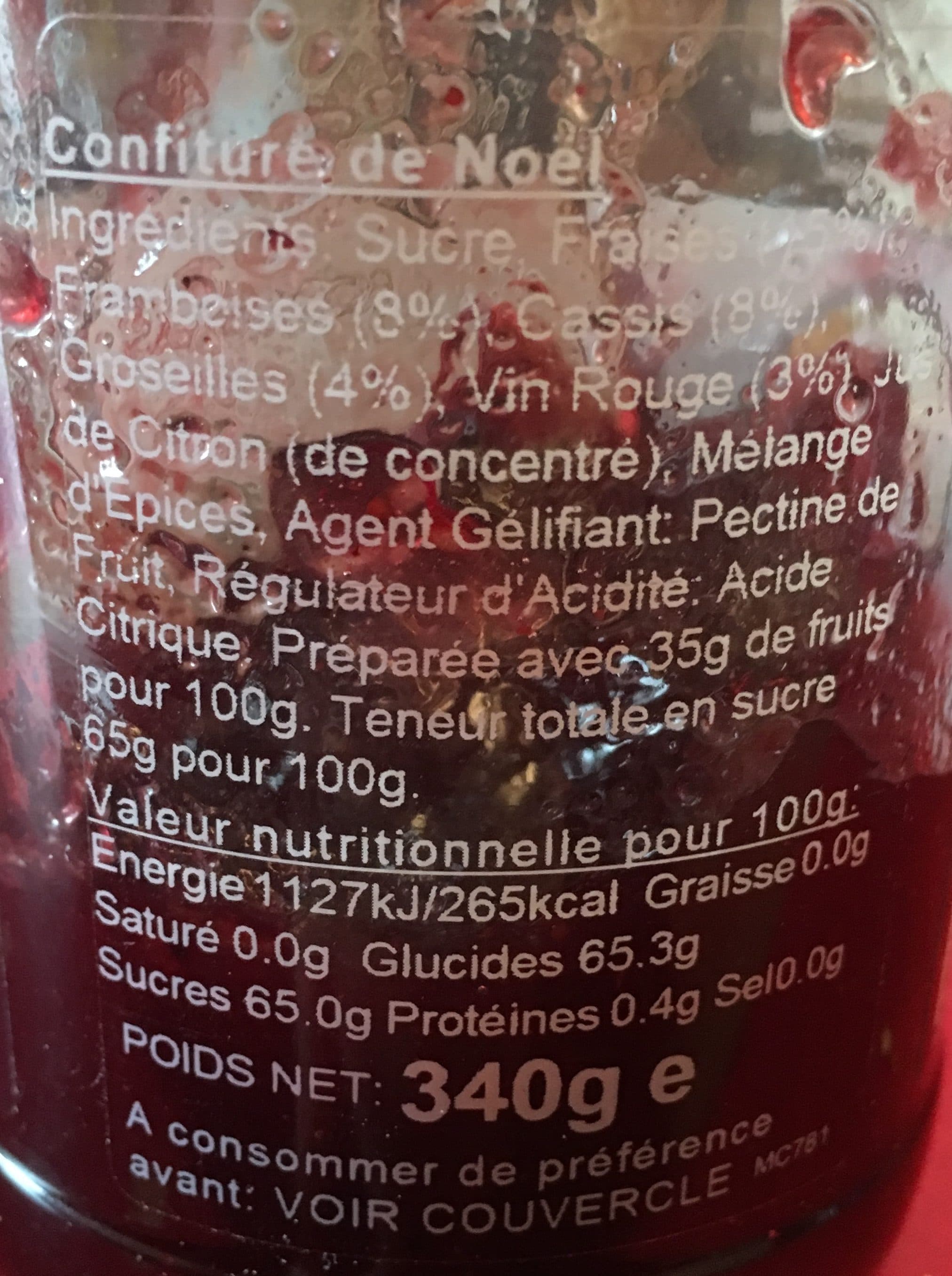 Mackays Christmas preserve packshot