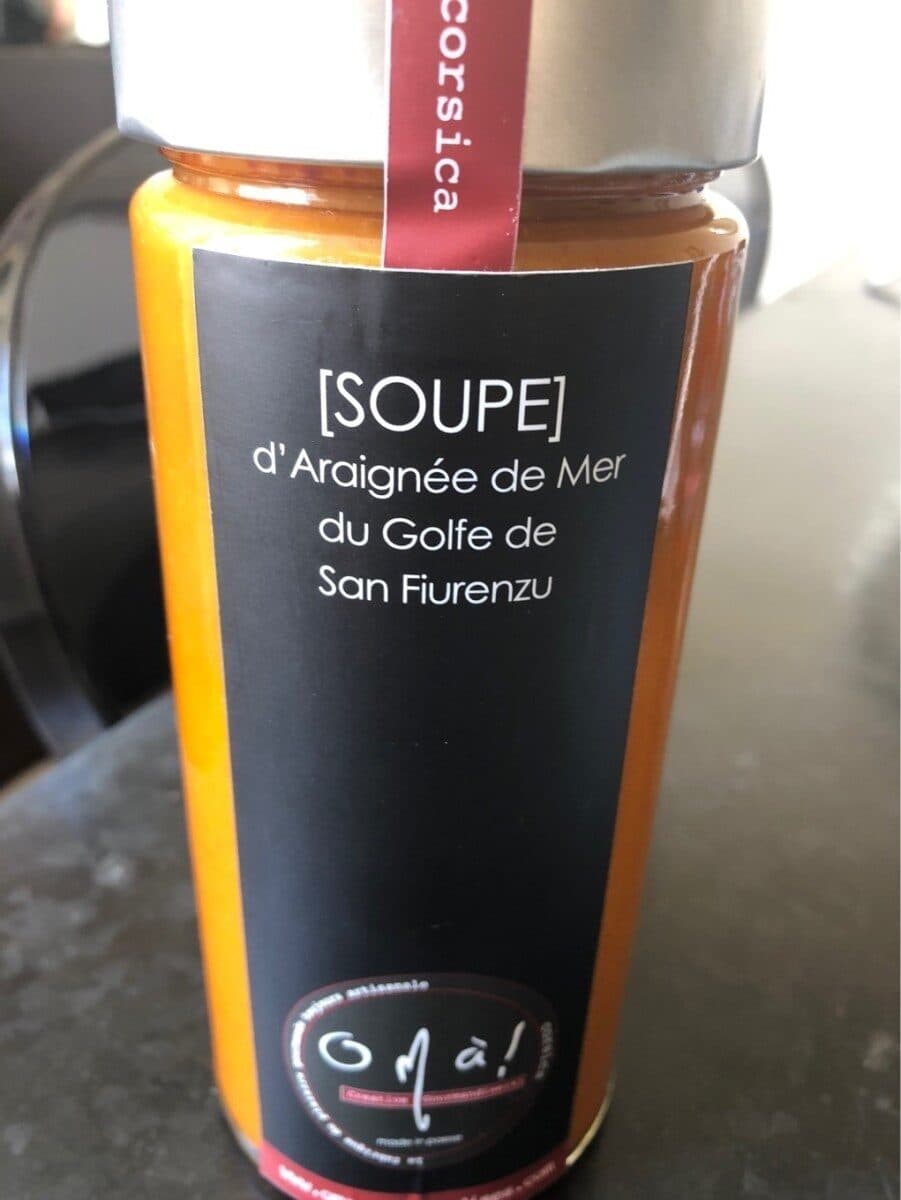 Open Food Facts Soupe d'araignee de mer du golfe de saint florent packshot