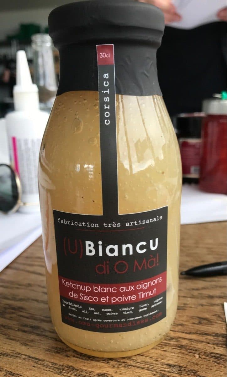 Open Food Facts Ketchup blanc packshot