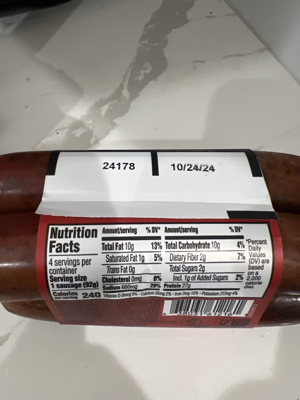 FIELD ROAST SPICY CHIPOTLE PLANT-BASED SAUSAGES packshot