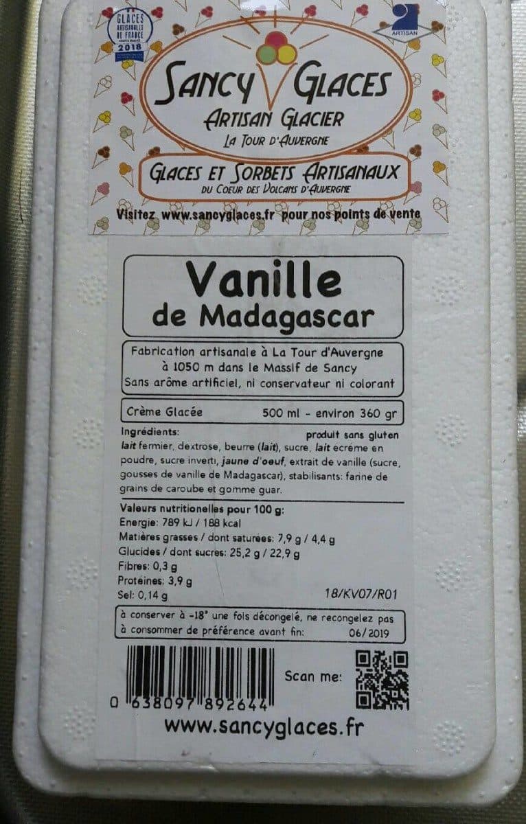Open Food Facts Vanille de Madagascar packshot