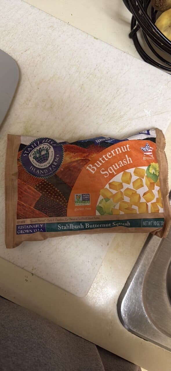 Stahlbush Butternut Squash packshot