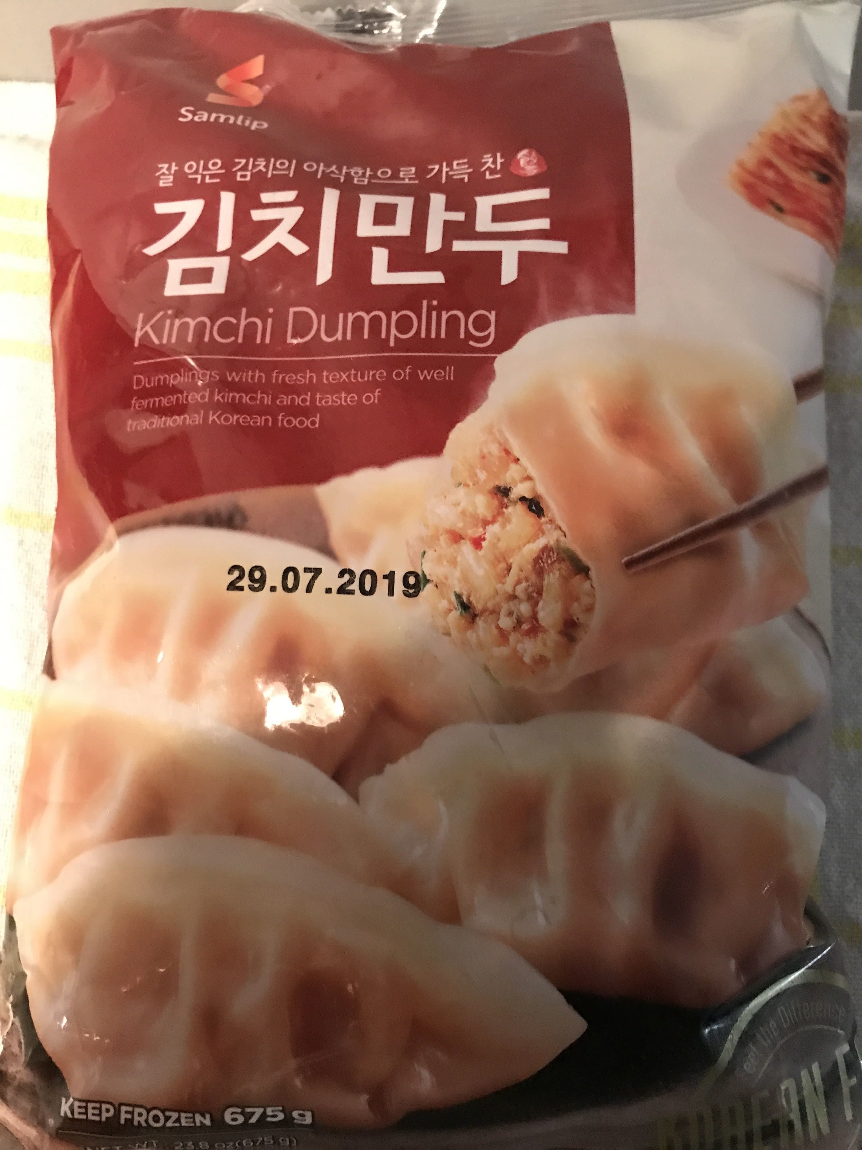 Samlio Raviolis Kimchi packshot
