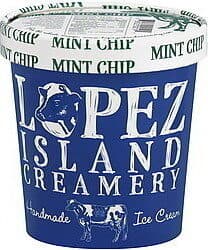Lopez Island Creamery Mint chip packshot