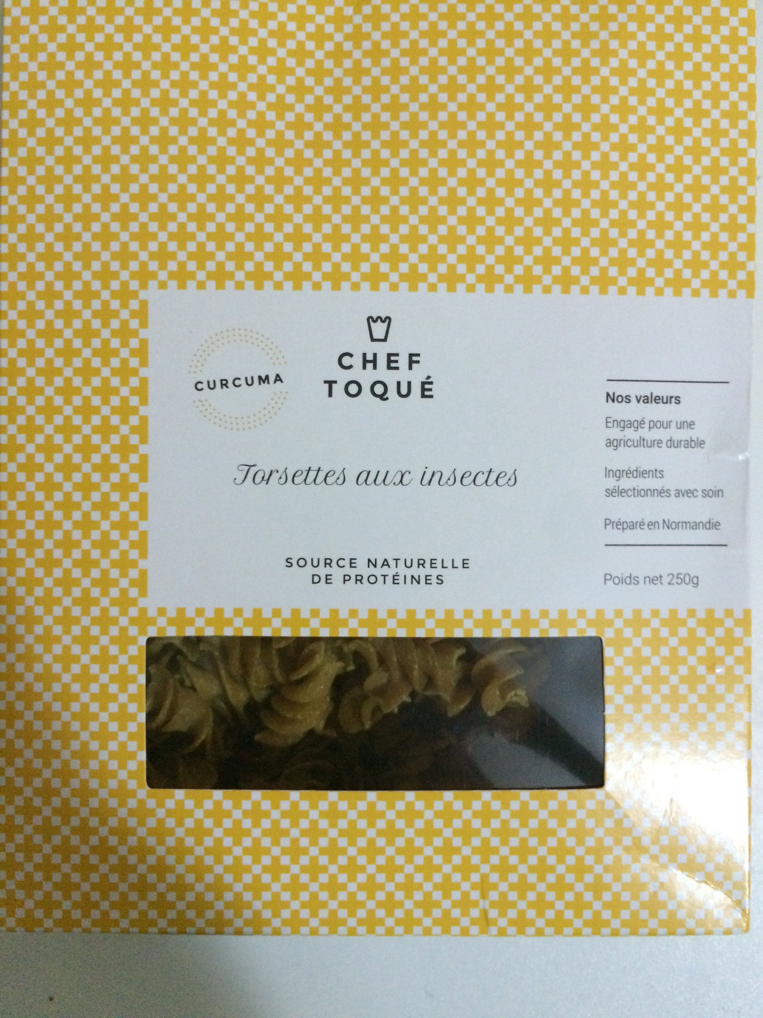 Chef Toqué Torsettes aux Insectes - Curcuma packshot