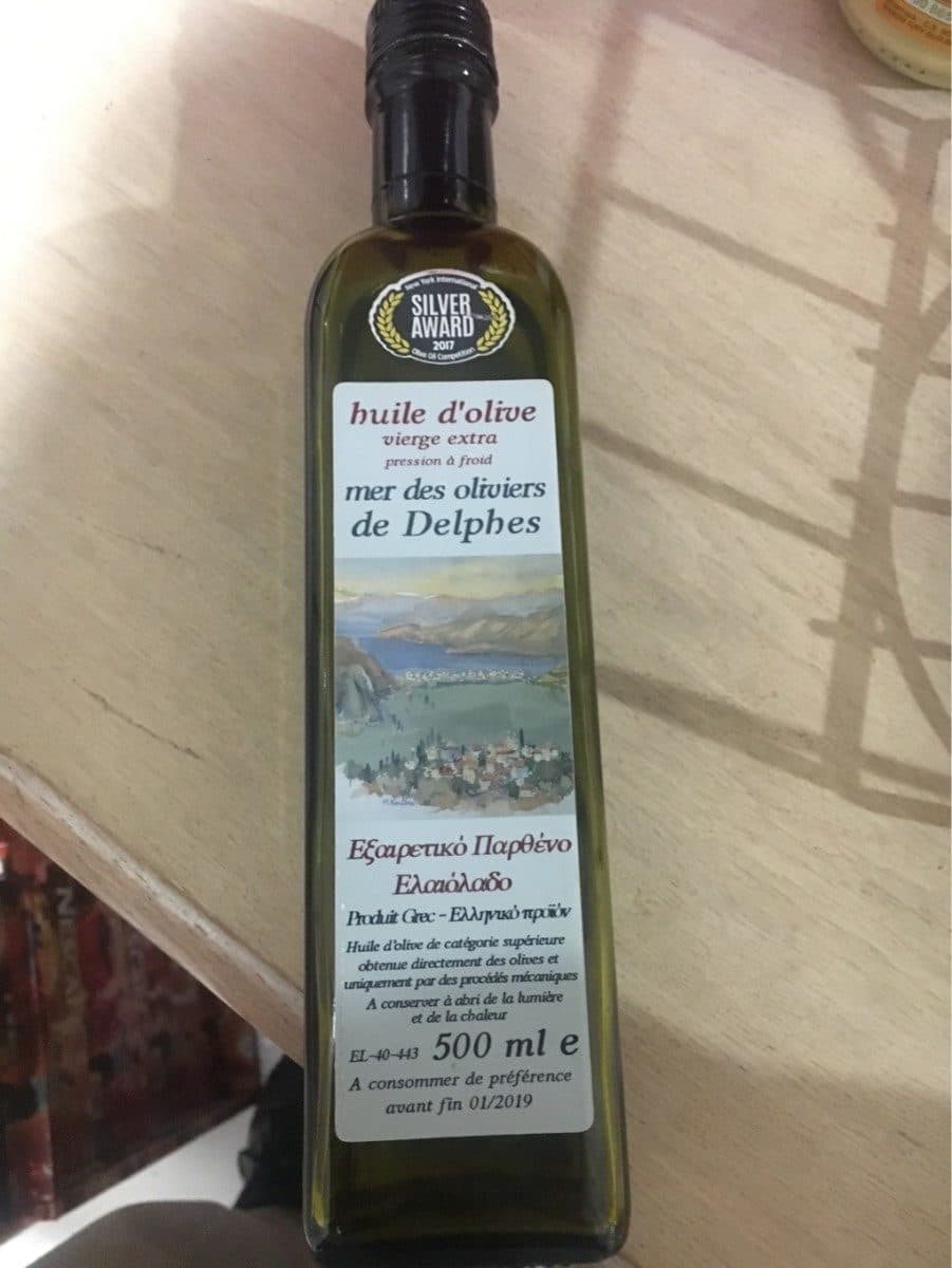 Open Food Facts Huile d'olive de delph packshot