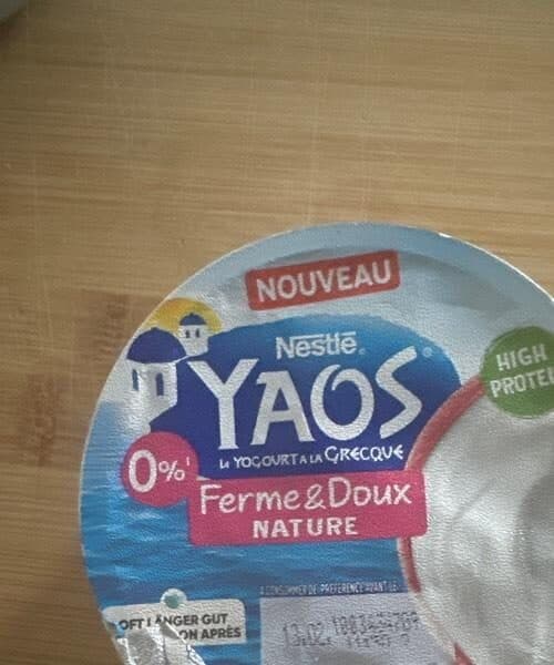 Nestle Yaos packshot