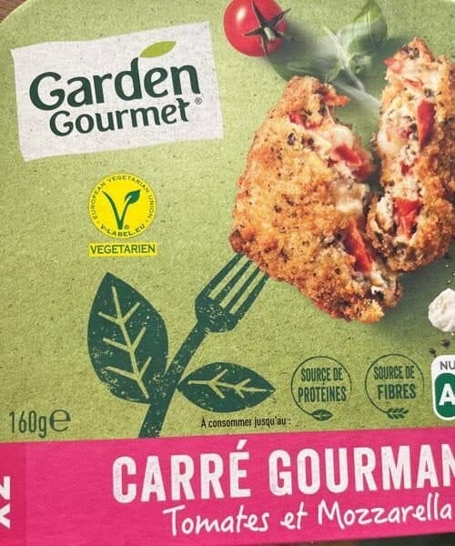 Herta Carré gourmand tomates mozza packshot