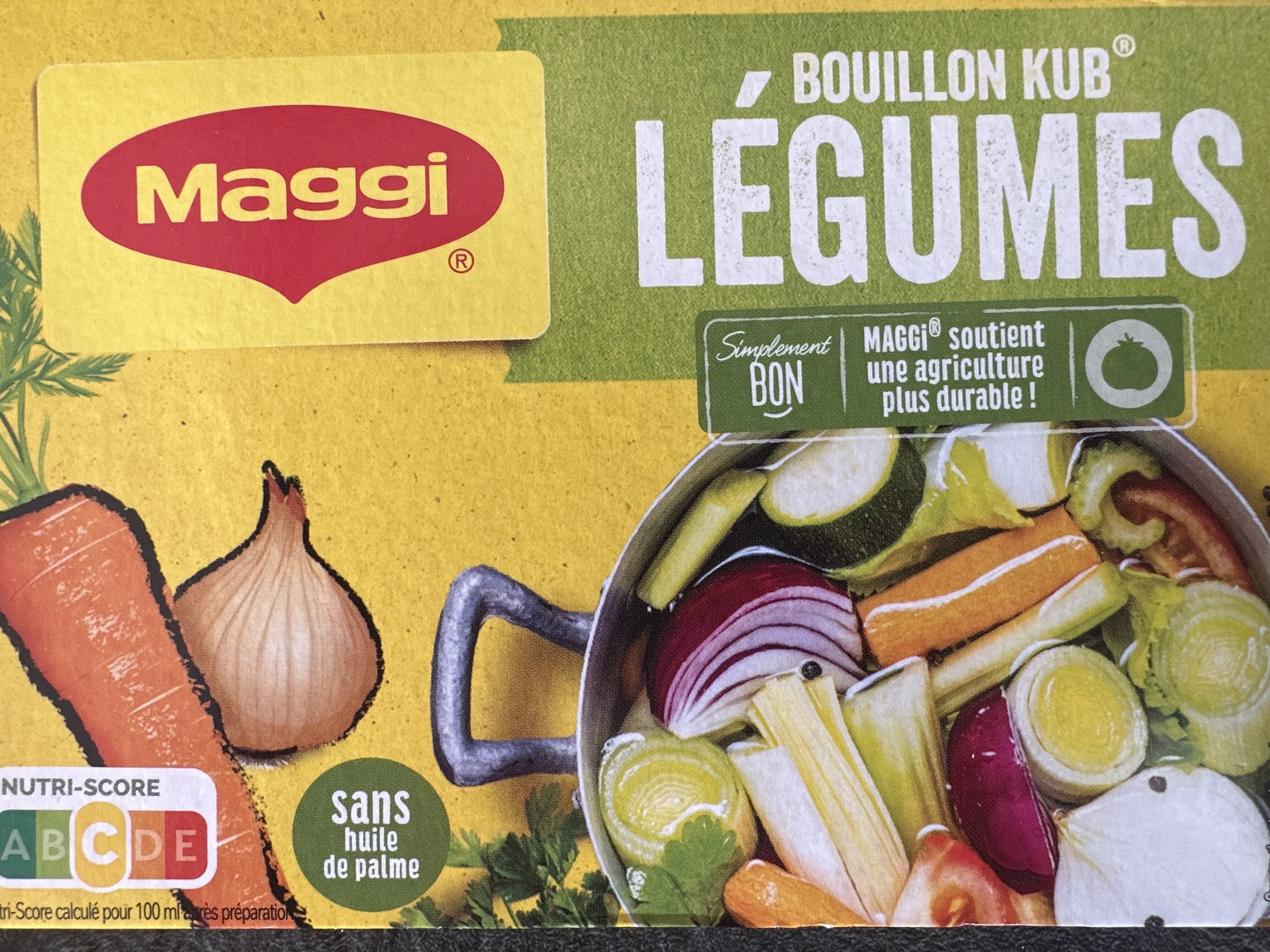 Maggi Bouillon Kub Légumes packshot