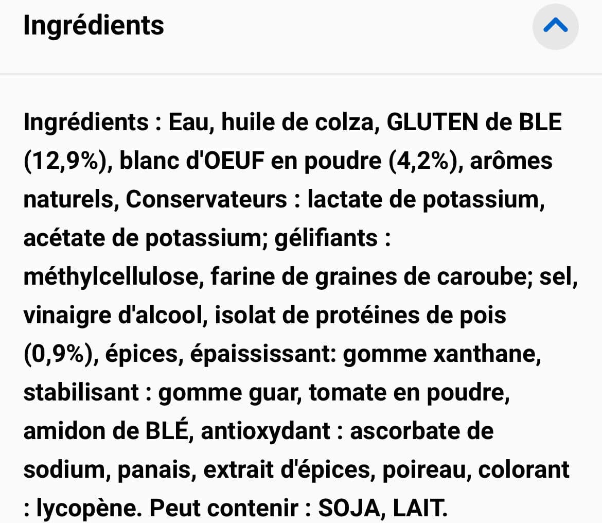 Herta Knaki Végétale blé, œuf et pois packshot