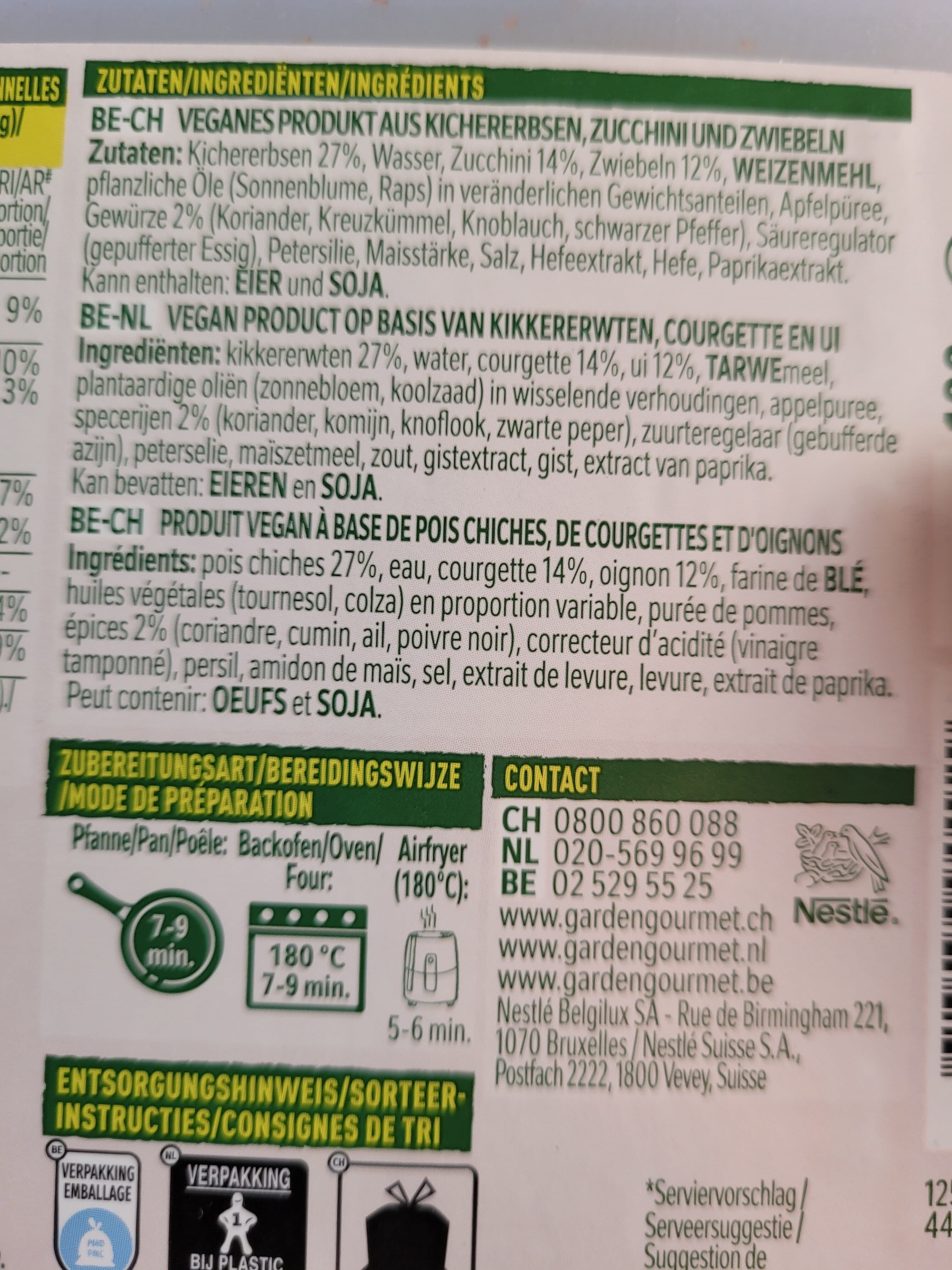 Garden Gourmet Falafel packshot