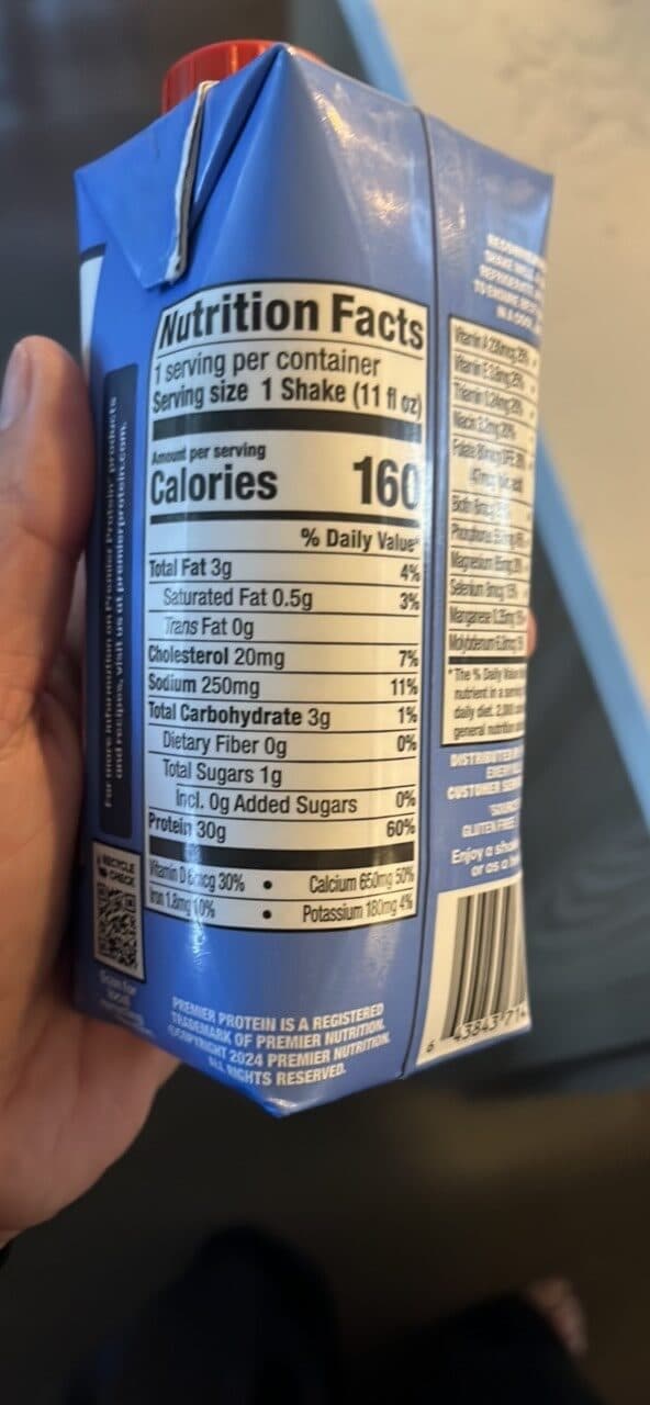 Premier Protein Protein Shake packshot