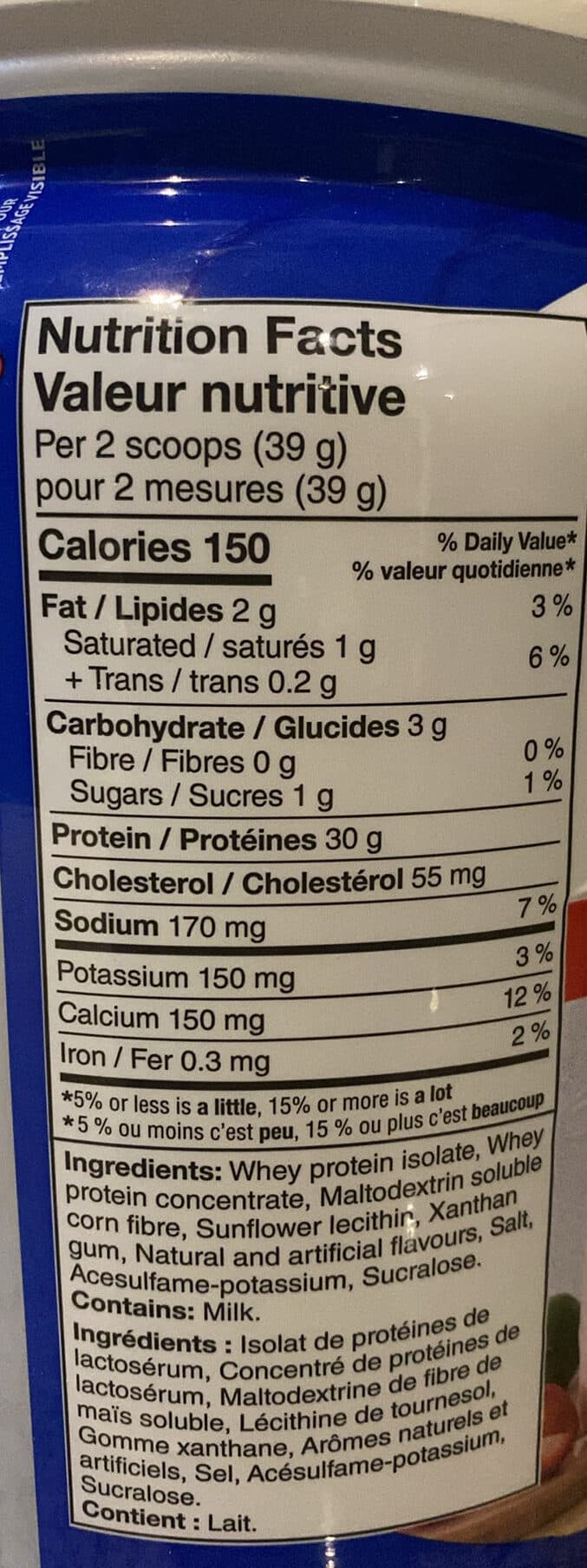 Premier Protein Vanilla Milkshake 100% Whey Protein Powder packshot
