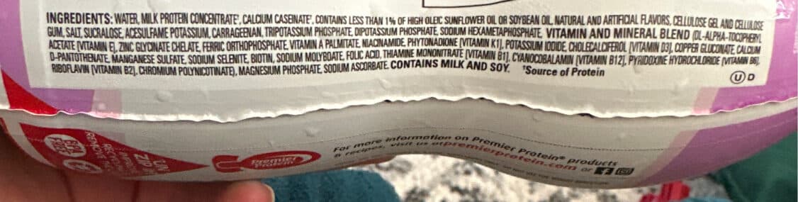 Premier Protein Cookie Dough packshot