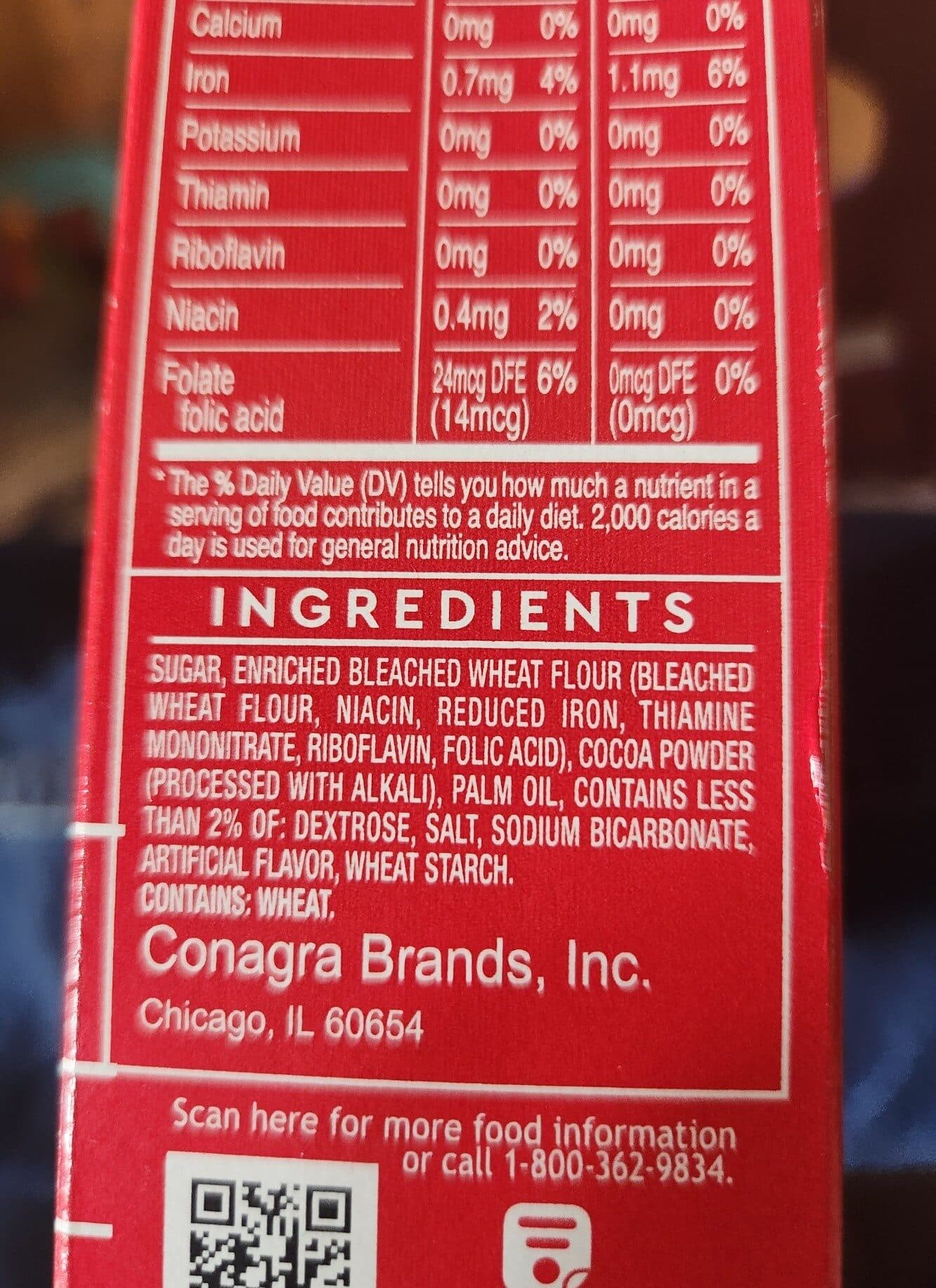 Duncan Hines Chewy Fudge Brownie Mix packshot