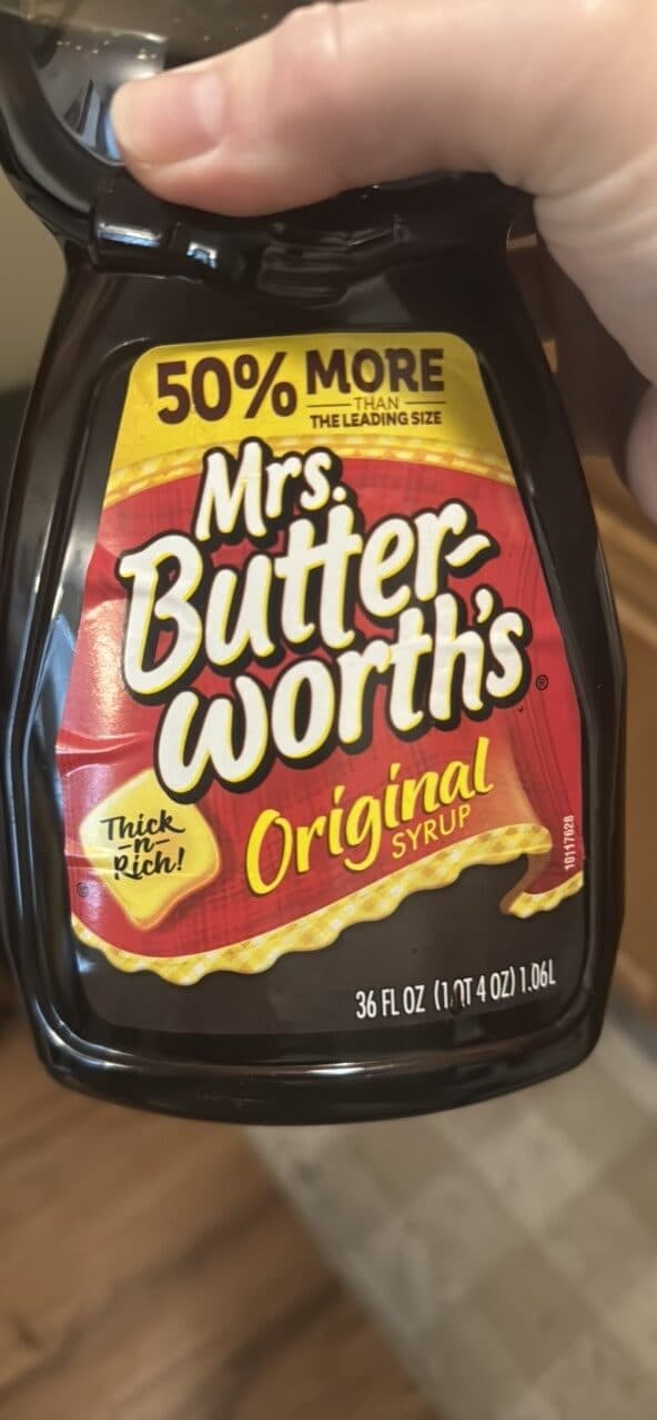 Mrs. Butterworth's Original Syrup packshot