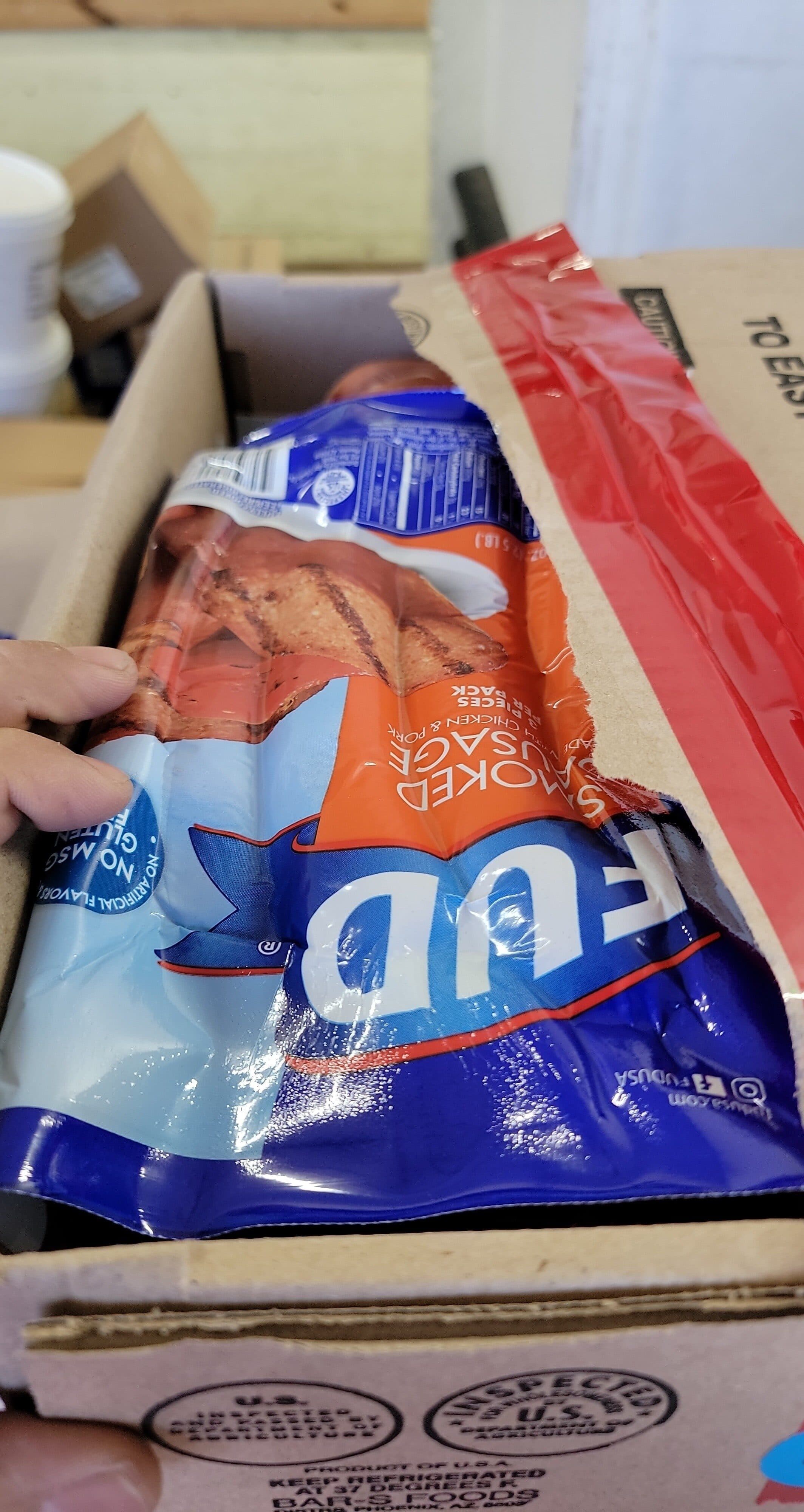Fud Smoked Sausage packshot