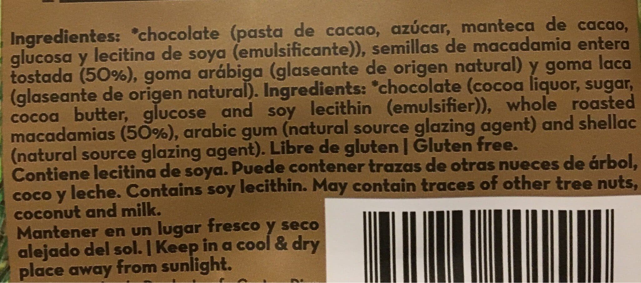 Nescafé Dark Chocolate Covered Gourmet Macadamia Nuts packshot